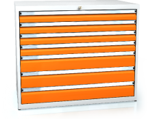 Schubladenschränke 840 x 1014 x 600 - 7x Schubladen